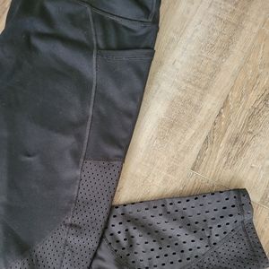 VS ❤ Knockout Cutout Leggings with pockets size L